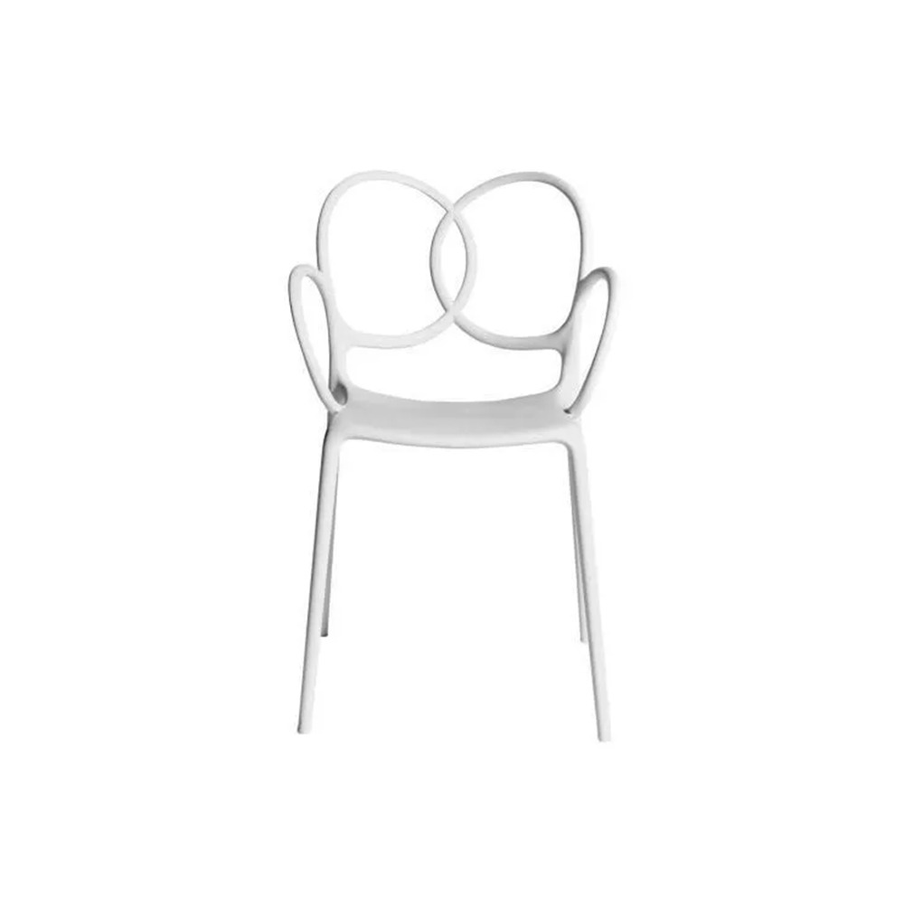 SISSI Arm Chair - White (GREEN COLLECTION) (예약구매)